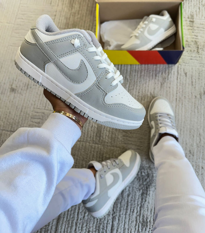 TÊNIS AIR DUNK  BRANCO CINZA