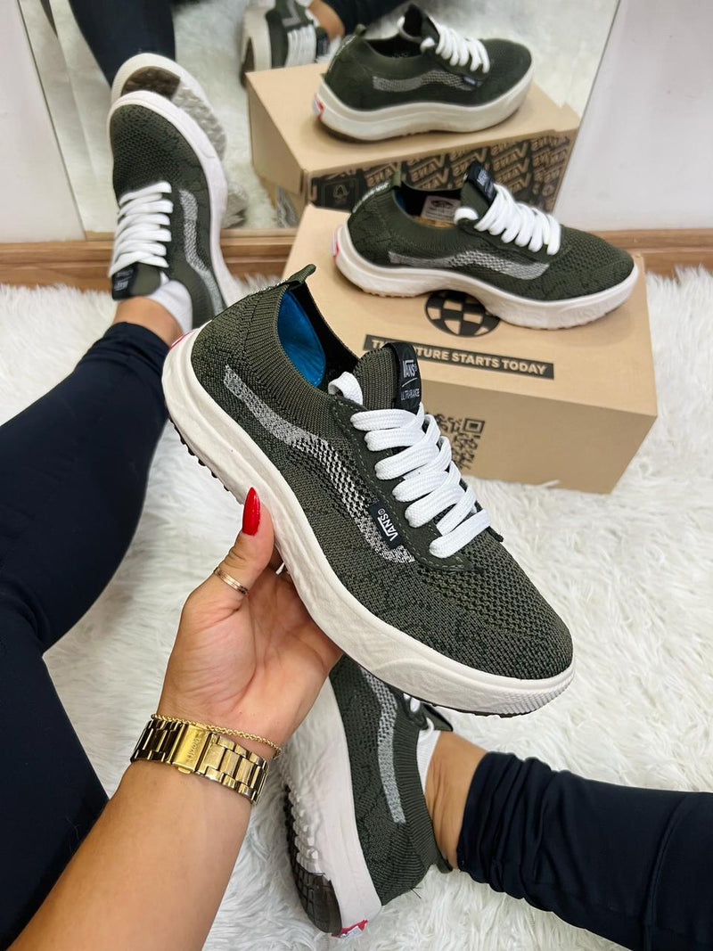 VANS VR3 VERDE BRANCO