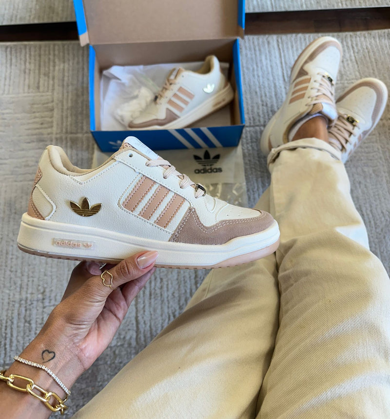 ADIDAS FORUM BEGE NUDE