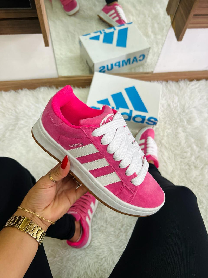 ADIDAS CAMPUS ROSA BRANCO