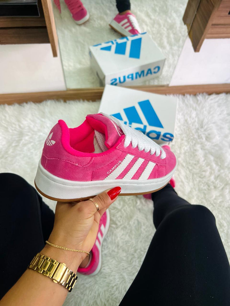 ADIDAS CAMPUS ROSA BRANCO