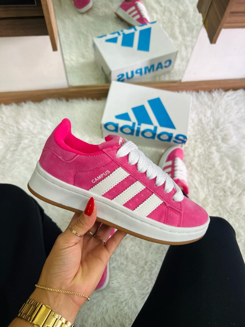 ADIDAS CAMPUS ROSA BRANCO