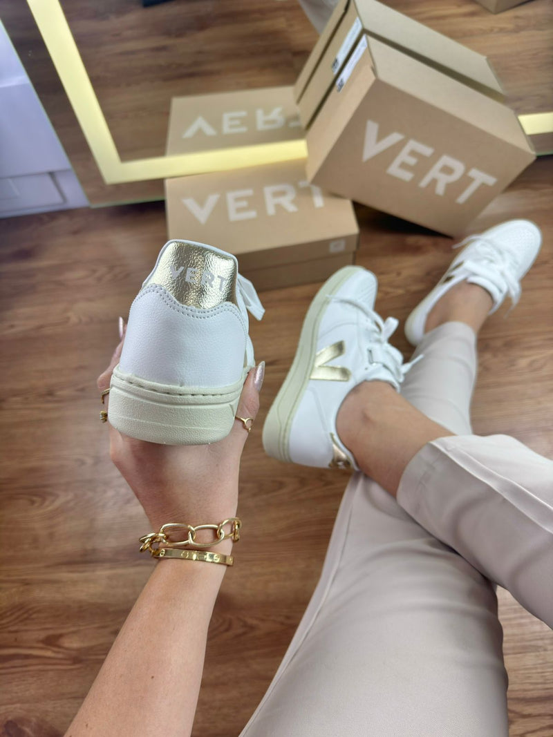 VERT CADARÇO COM VELCRO BRANCO DOURADO