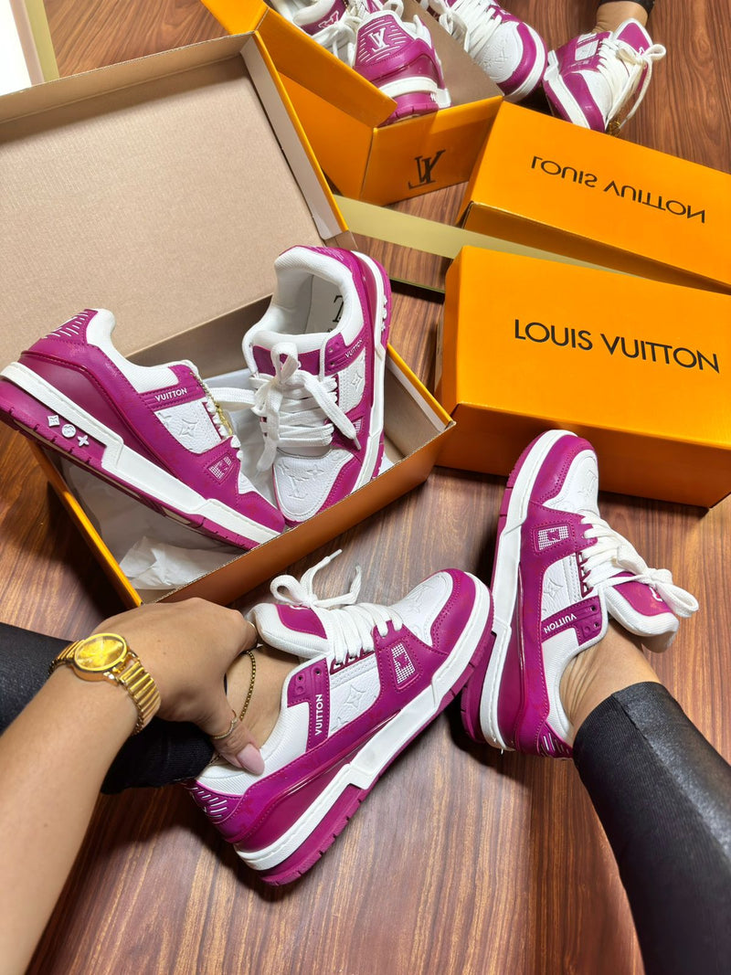 LOUIS VUITTON BRANCO PINK