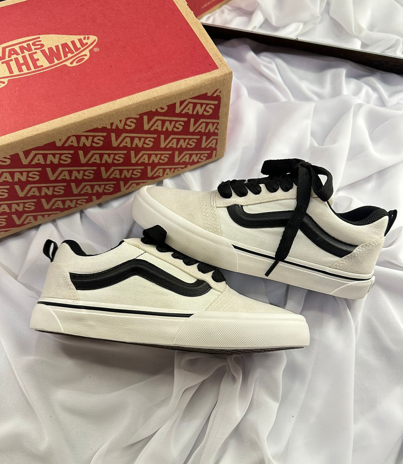 VANS KNU OFF WHITE PRETO